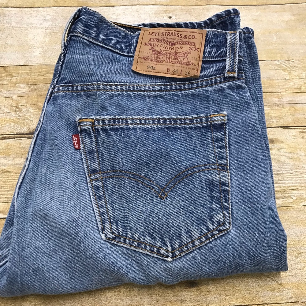 Made in USA Levi’s 501’s